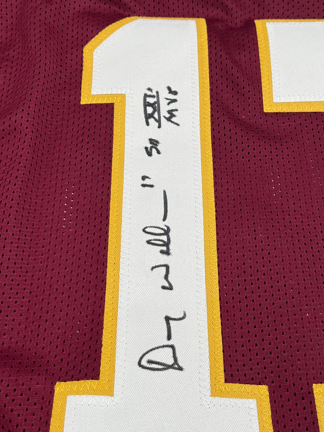 Doug Williams Signed Jersey Inscribed "SB XXI MVP" (Beckett)