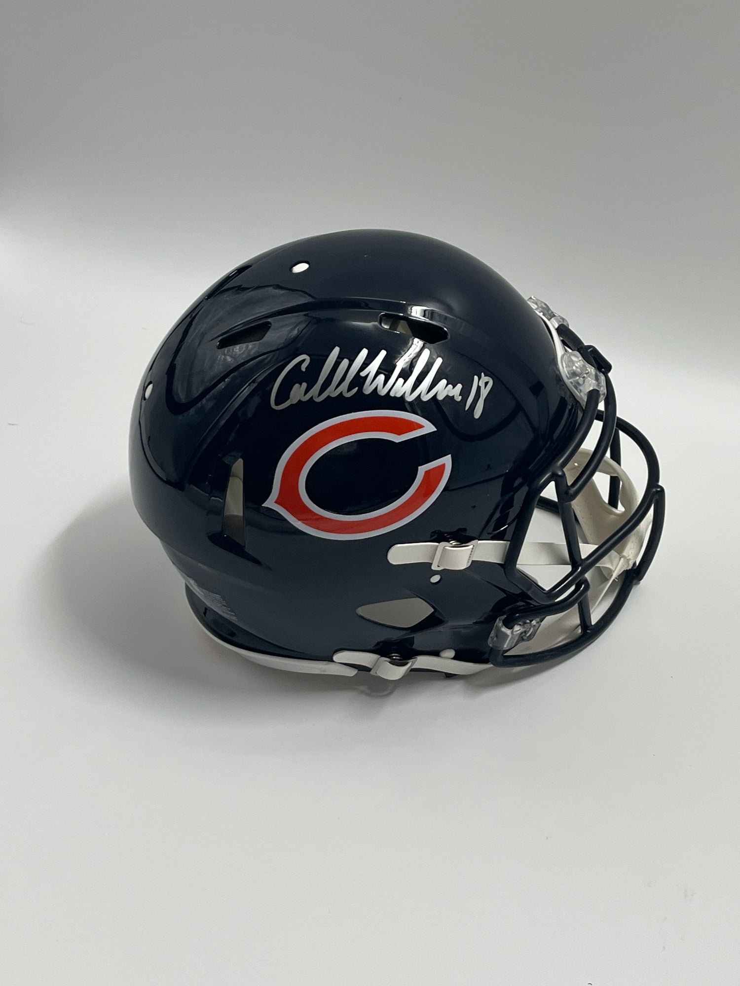 Caleb Williams Signed Bears Full-Size Authentic On-Field Speed Helmet (Fanatics)