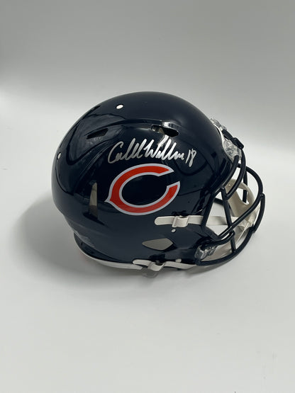 Caleb Williams Signed Bears Full-Size Authentic On-Field Speed Helmet (Fanatics)
