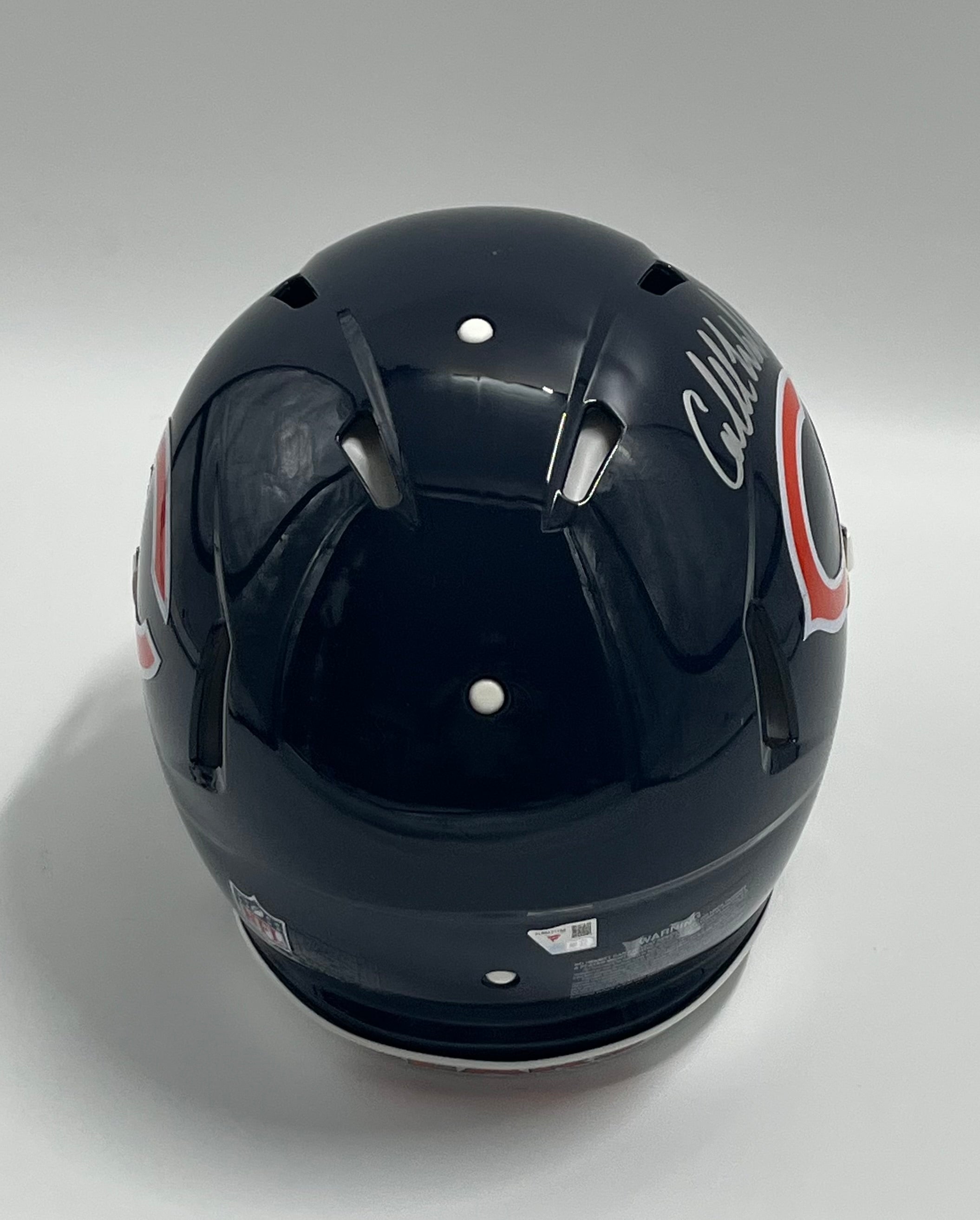 Caleb Williams Signed Bears Full-Size Authentic On-Field Speed Helmet (Fanatics)