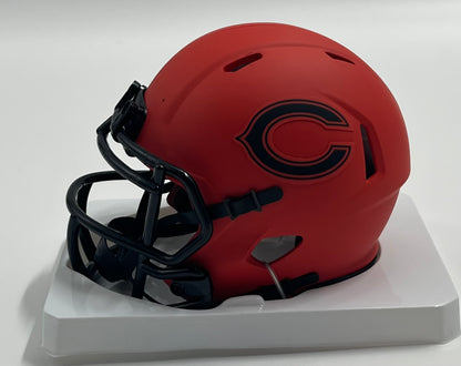 Colston Loveland Signed Bears Rave Alternate Speed Mini Helmet (Beckett)