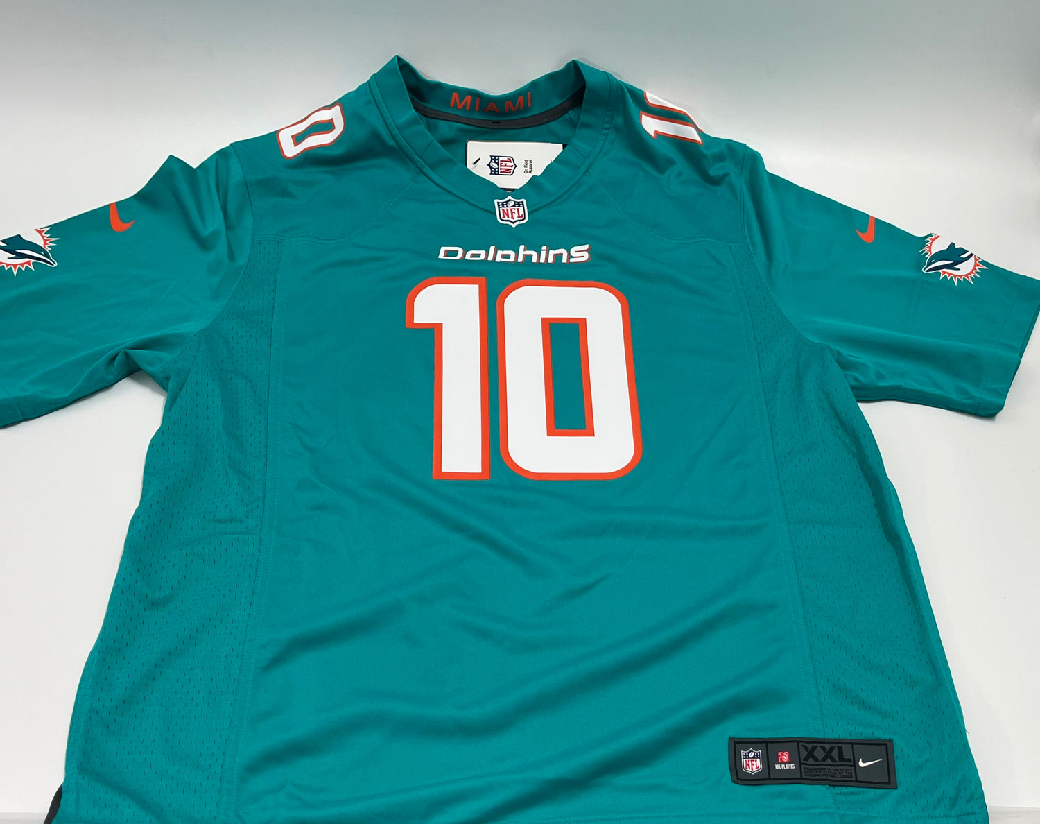 Tyreek Hill Signed Dolphins Nike Authentic Jersey (Beckett)