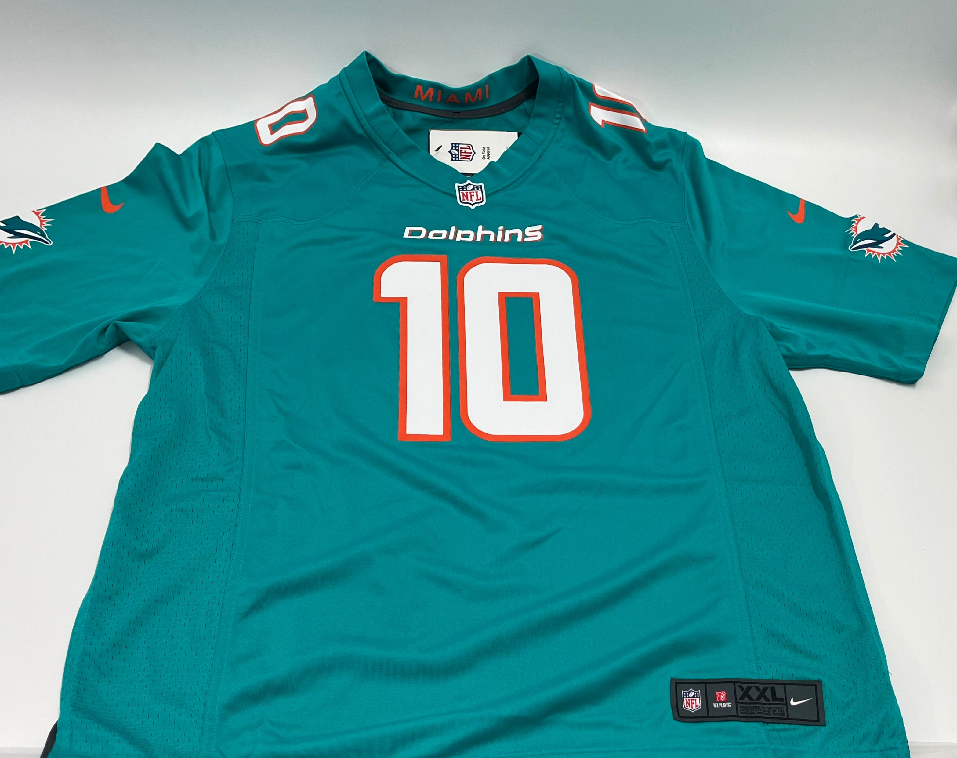 Tyreek Hill Signed Dolphins Nike Authentic Jersey (Beckett)
