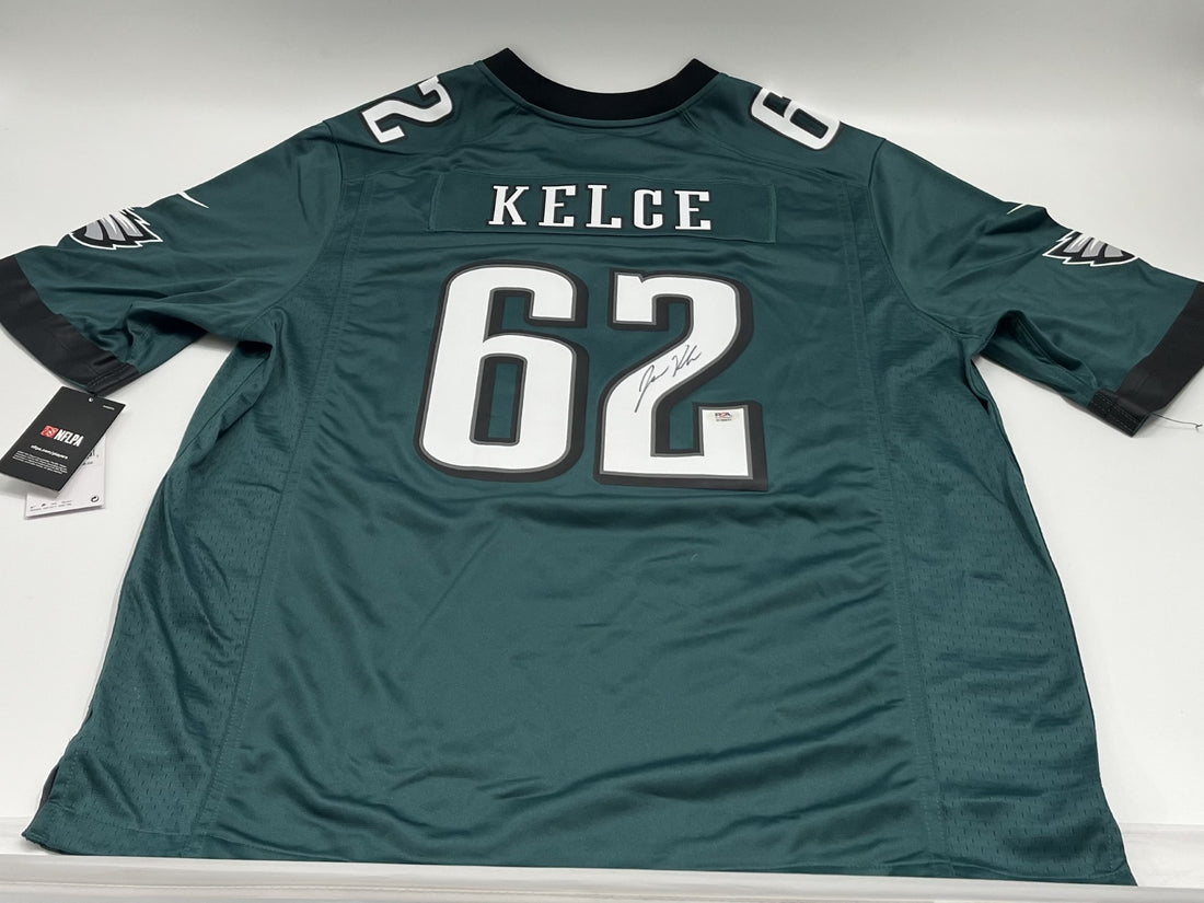 Jason Kelce Signed Eagles Authentic Nike Jersey (PSA)
