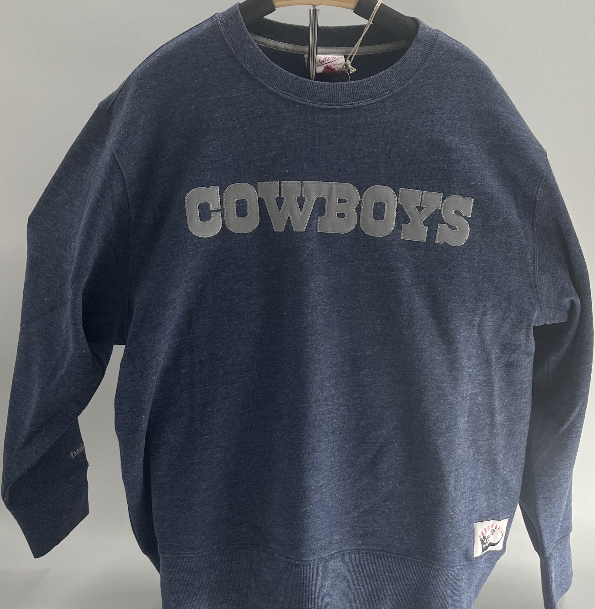 Mitchell &amp; Ness Dallas cowboys win 2.0 crew sweatshirt