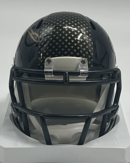 Alvin Kamara Signed Saints Speed Mini Helmet (Beckett)