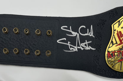 &quot;Stone Cold&quot; Steve Austin Signed FS WHW Champion Belt (Beckett)