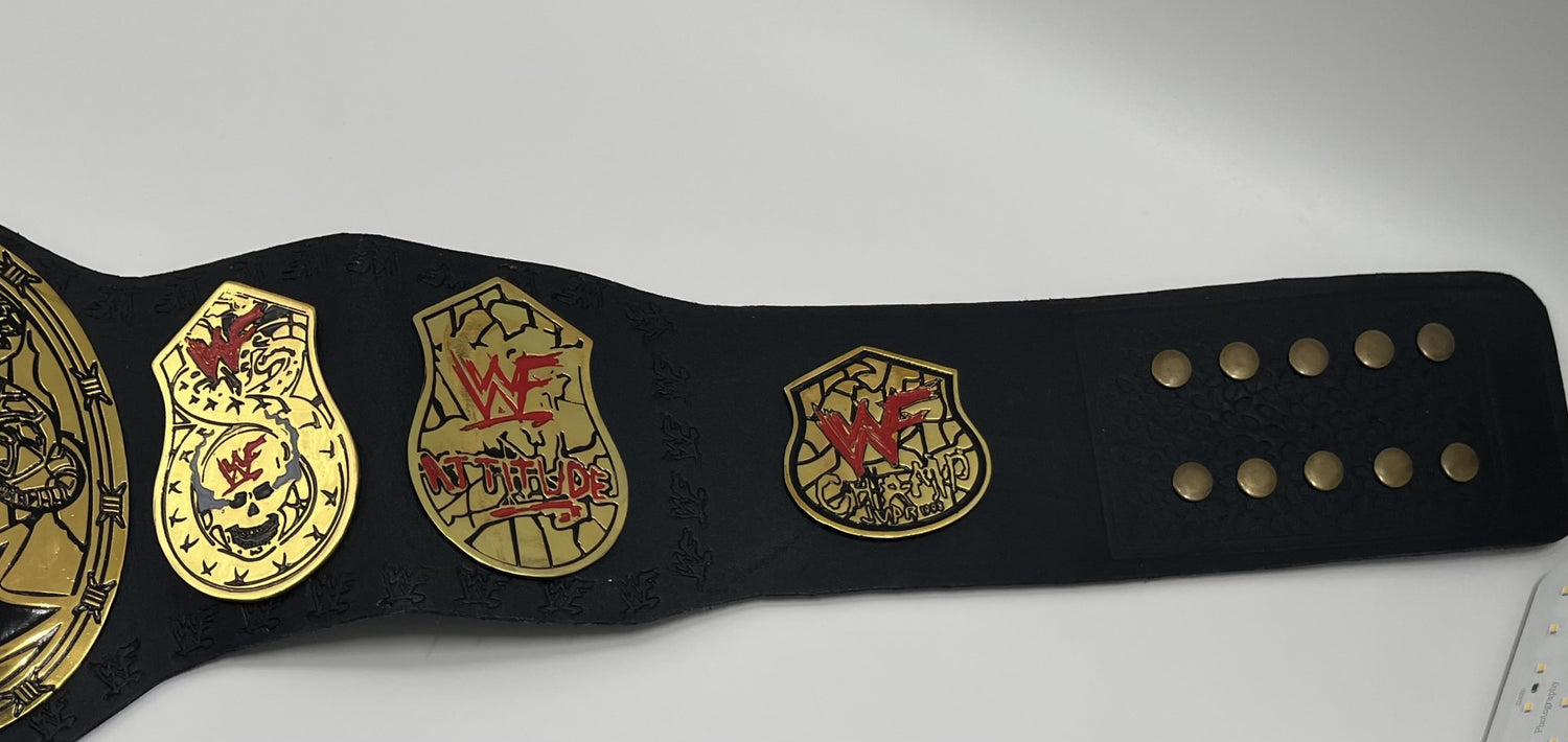 &quot;Stone Cold&quot; Steve Austin Signed FS WHW Champion Belt (Beckett)