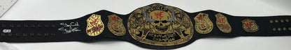&quot;Stone Cold&quot; Steve Austin Signed FS WHW Champion Belt (Beckett)