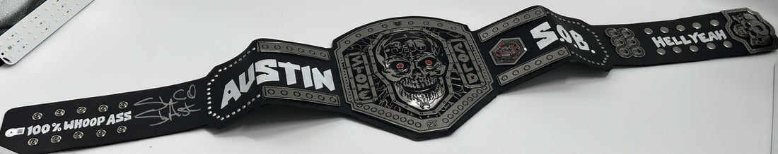 &quot;Stone Cold&quot; Steve Austin Signed FS 3:16 WHW Belt (Beckett)