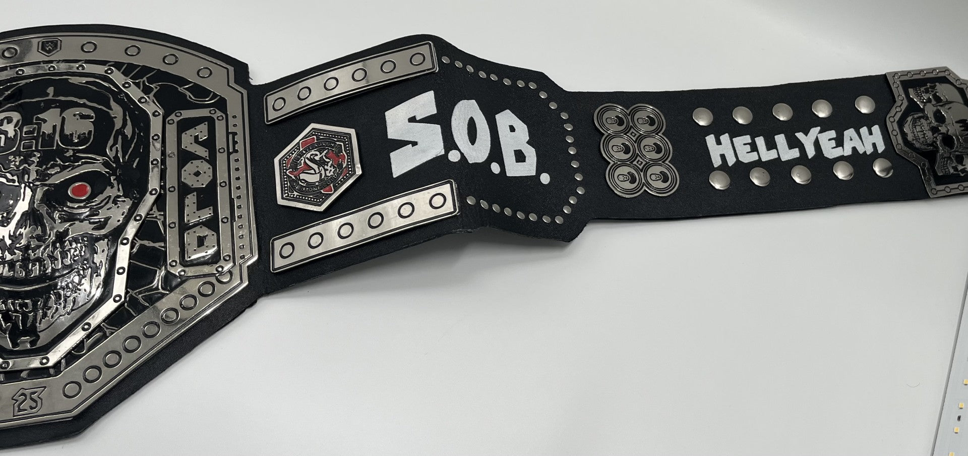&quot;Stone Cold&quot; Steve Austin Signed FS 3:16 WHW Belt (Beckett)